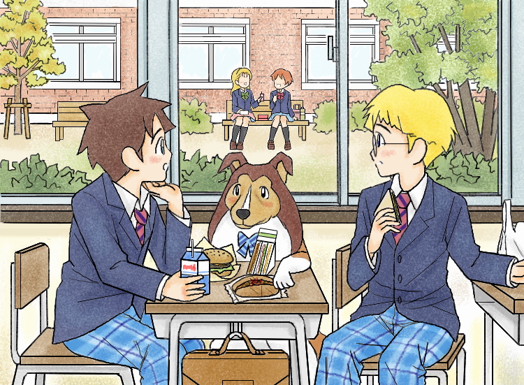 『名犬ラッシー（2015秋）』 illustrated by ねっつん