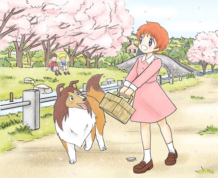 『名犬ラッシー（2016春）』 illustrated by ねっつん