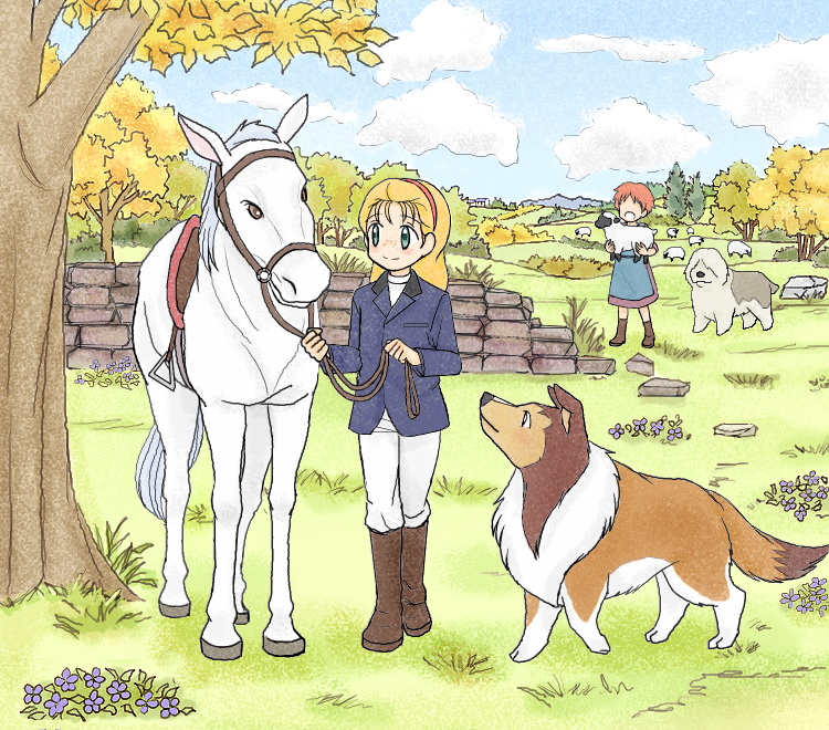 『名犬ラッシー（2016秋）』 illustrated by ねっつん