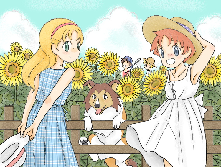 『名犬ラッシー（2018夏）』 illustrated by ねっつん