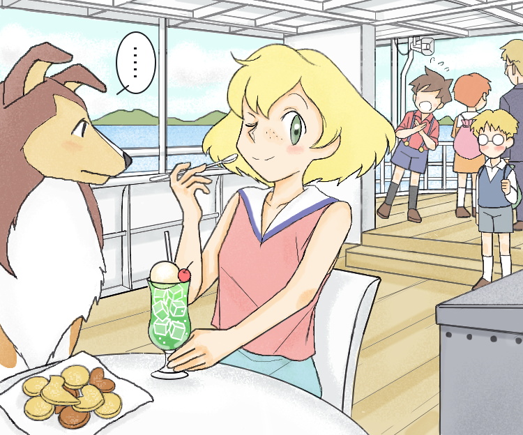 「名犬ラッシー（2025夏）」 illustrated by ねっつん