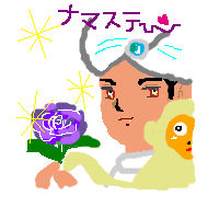 ナゼか紫の薔薇