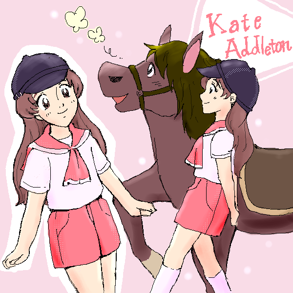 ケイト・アドルトン&マンダリン　illustrated by ぽち