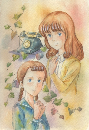 『わたしとわたし ふたりのロッテ』 illustrated by Sora