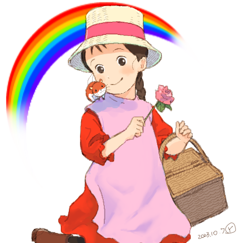 『南の虹のルーシー』 illustrated by YUME