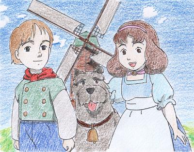 『フランダースの犬 ぼくのパトラッシュ』 illustrated by ある名作ファン