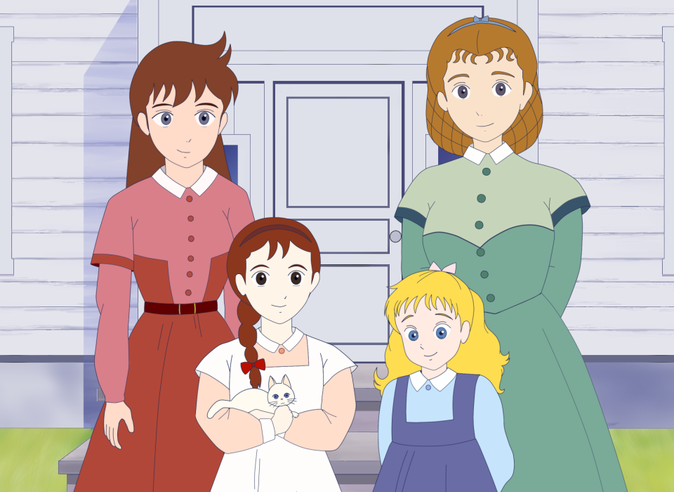 愛の若草物語 キャラ等一覧 テンダータウン 名作アニメの杜